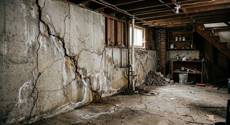 Basement Crack Repair in Calvert County, MD