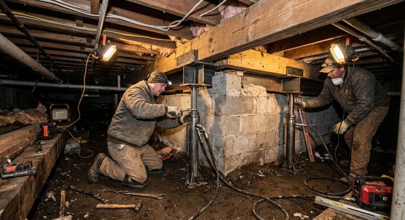 Basement Foundation Repair in Lexington Park, MD