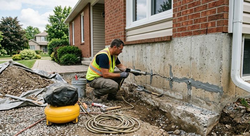Basement Foundation Repair in Saint Leonard, MD