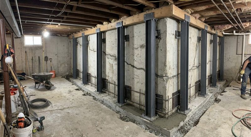 Basement Underpinning in Calvert County, MD