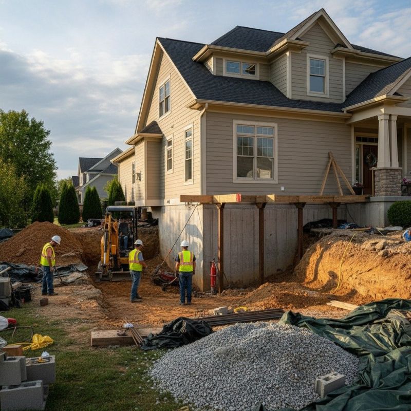 Building Foundation Repair in Cambridge, MD
