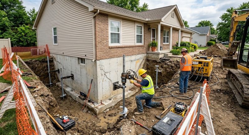 Building Foundation Repair in Great Mills, MD