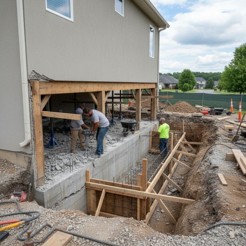 Building Foundation Repair in Calvert County, MD