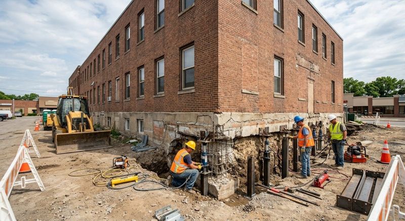 Commercial Foundation Repair in Calvert County, MD