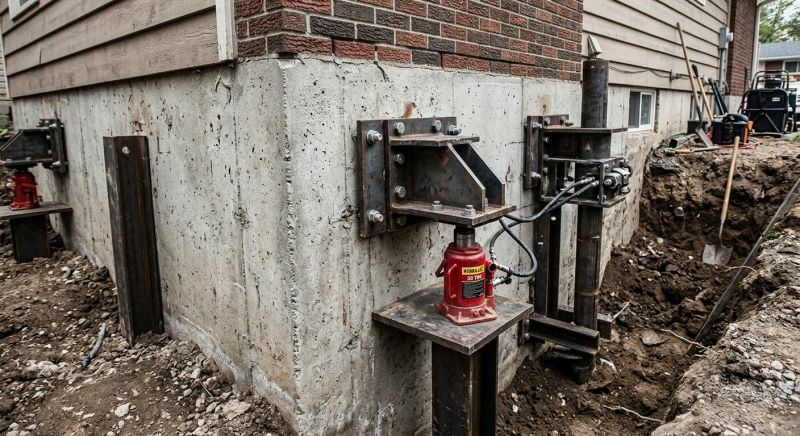 Concrete Foundation Leveling in Mechanicsville, MD