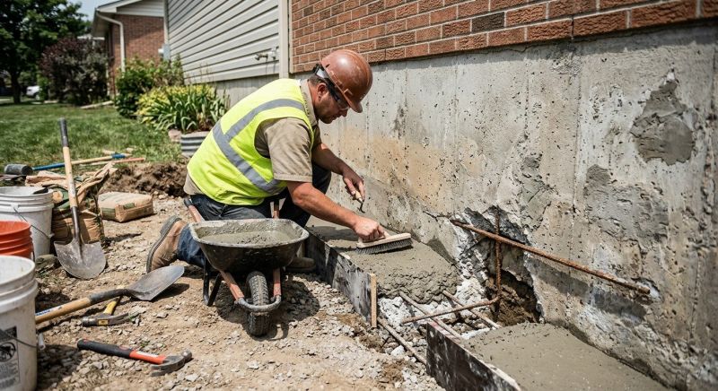Concrete Foundation Repair in Cambridge, MD