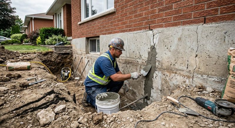Concrete Foundation Repair in Dorchester County, MD