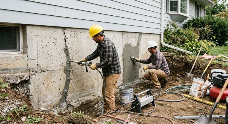 Concrete Foundation Repair in Lexington Park, MD