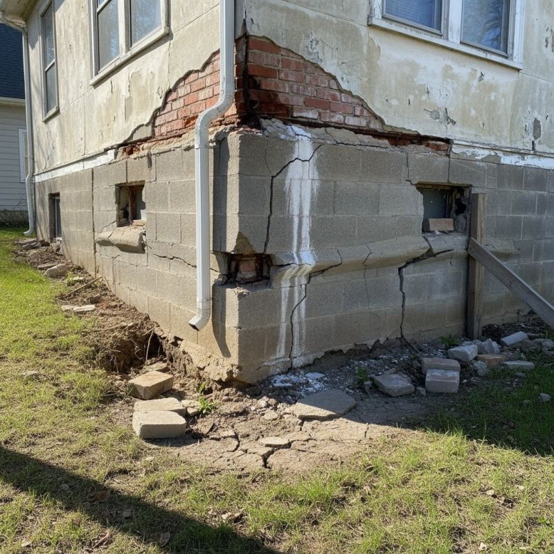Cracked Foundation Repair in Great Mills, MD