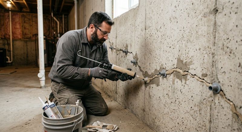 Cracked Foundation Repair in Lexington Park, MD