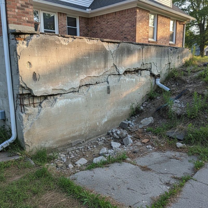 Cracked Foundation Repair in Mechanicsville, MD