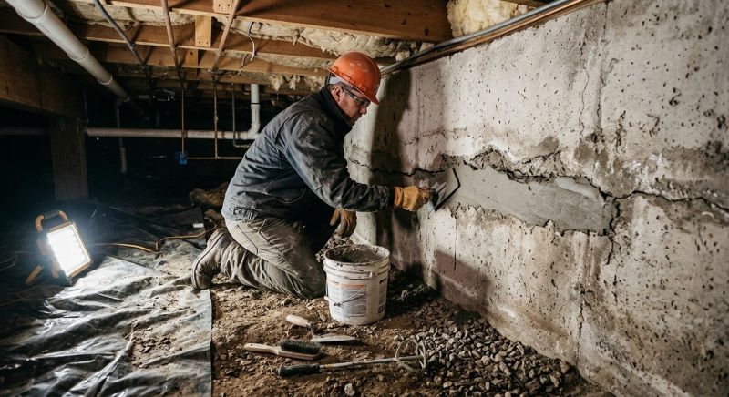 Cracked Foundation Repair in Prince Frederick, MD