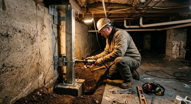 Crawlspace Foundation Repair in Lusby, MD