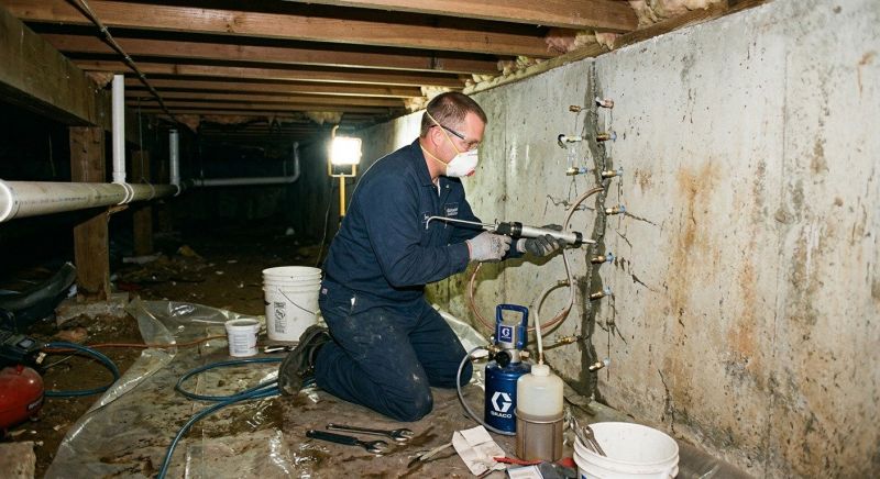 Crawlspace Foundation Repair in Mechanicsville, MD