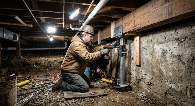 Crawlspace Foundation Repair in Saint Inigoes, MD