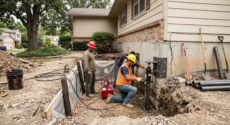 Deep Foundation Repair in Calvert County, MD