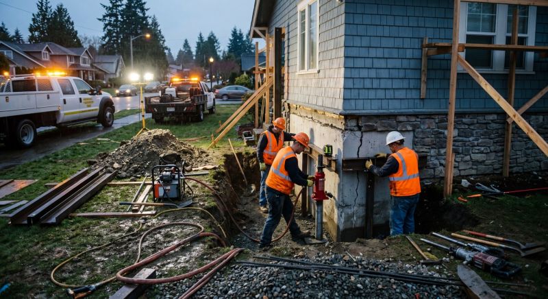 Emergency Foundation Repair in Calvert County, MD