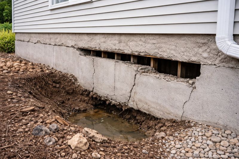 Foundation Damage Repair in California, MD