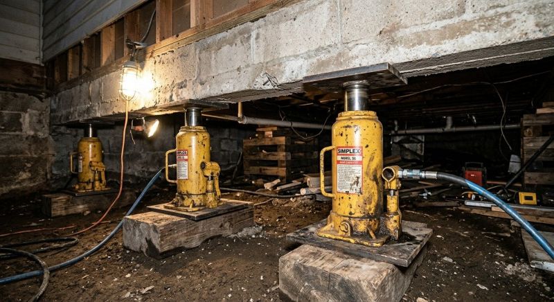 Foundation Jacking in California, MD