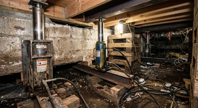 Foundation Jacking in California, MD