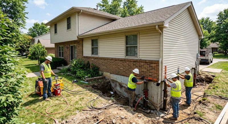 Foundation Jacking in Great Mills, MD