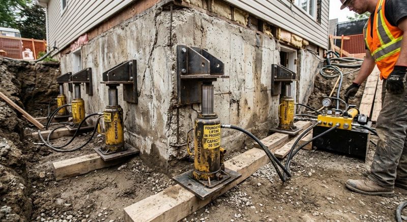 Foundation Jacking in Calvert County, MD