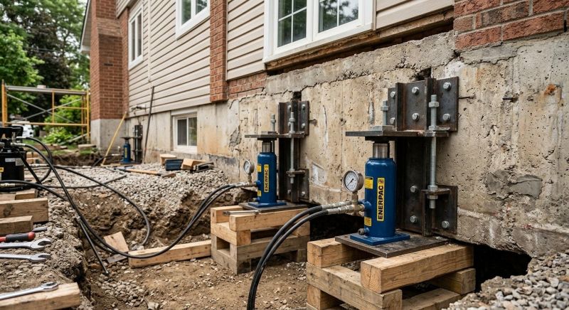 Foundation Jacking in Lusby, MD