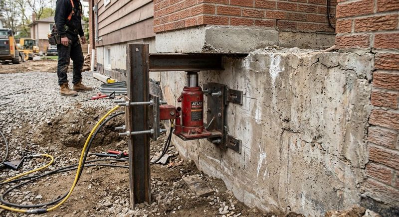 Foundation Jacking in Lusby, MD