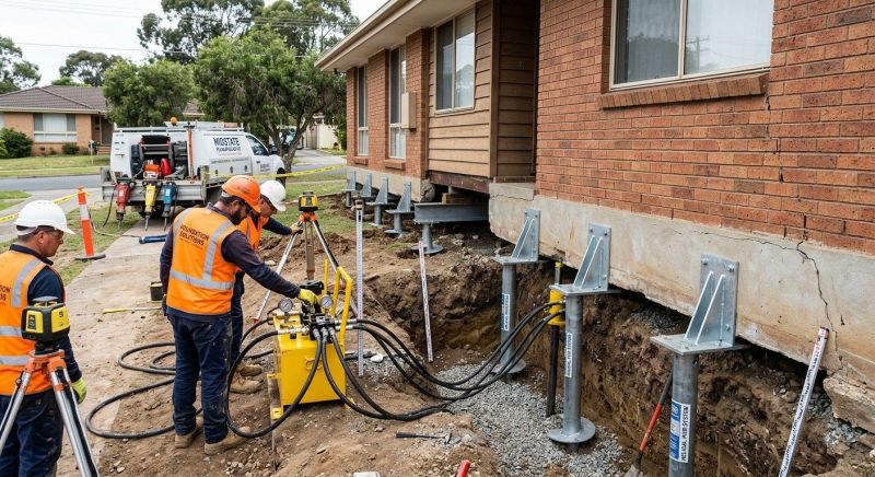 Foundation Jacking in Mechanicsville, MD