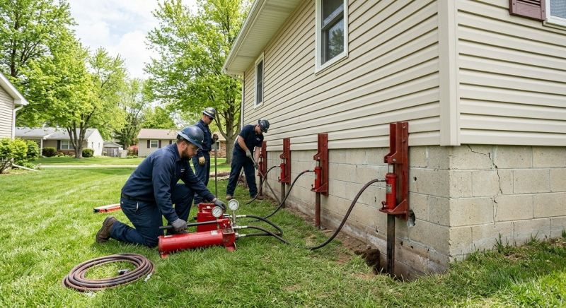 Foundation Jacking in Prince Frederick, MD