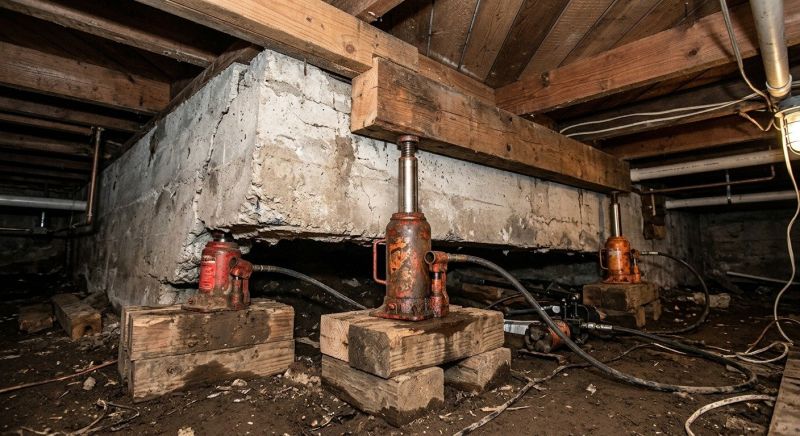 Foundation Jacking in Saint Inigoes, MD