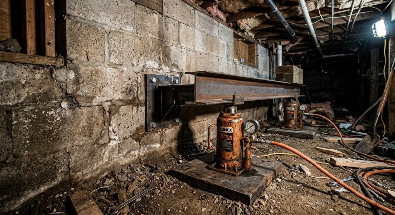 Foundation Jacking in Vienna, MD