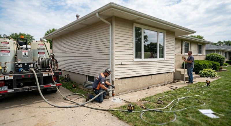 Foundation Lifting in Cambridge, MD