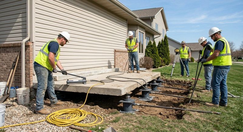 Foundation Lifting in Great Mills, MD