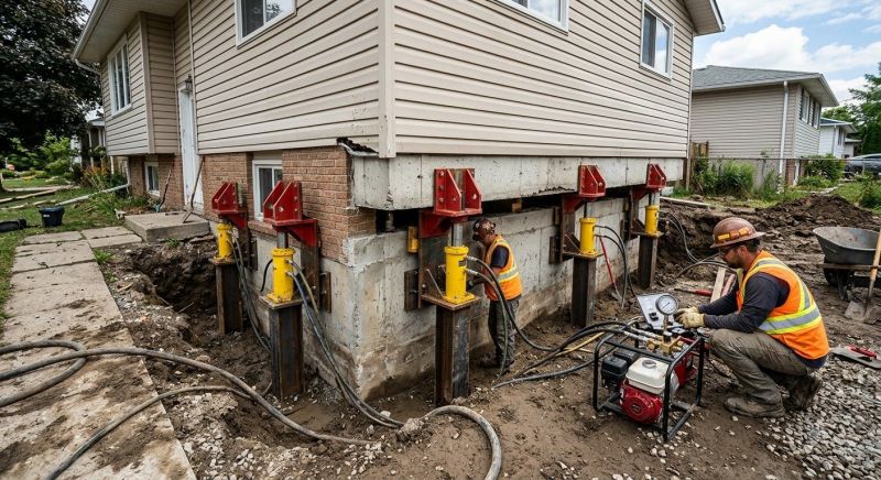 Foundation Lifting in Huntingtown, MD