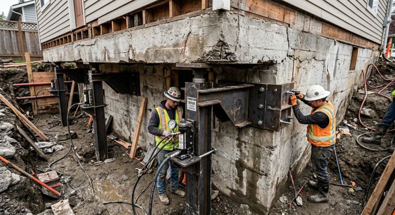 Foundation Lifting in Lexington Park, MD