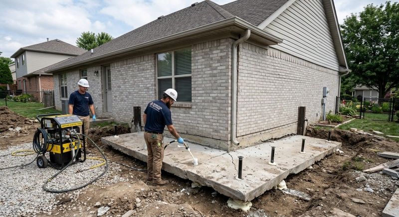 Foundation Lifting in Saint Leonard, MD