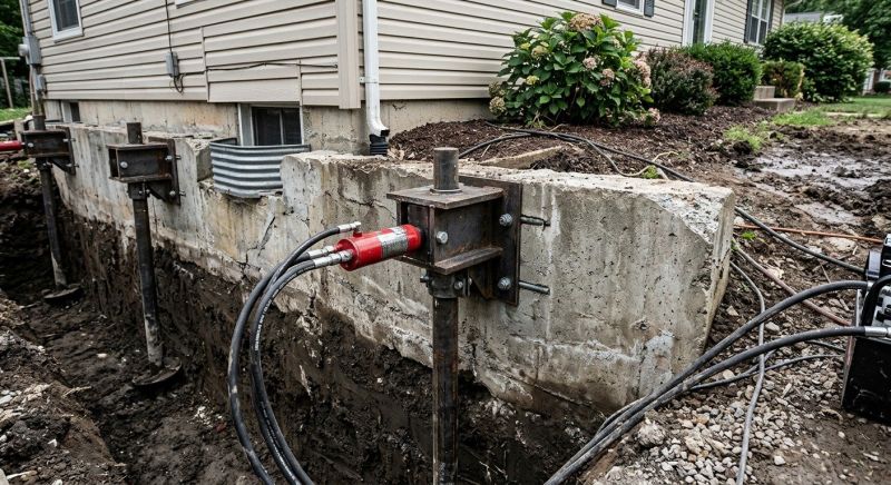 Foundation Pier Leveling in Calvert County, MD