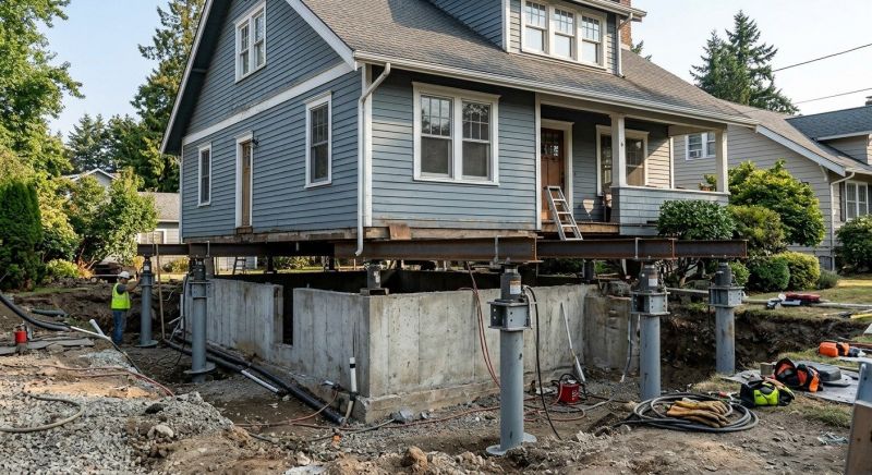 Foundation Raising in Great Mills, MD