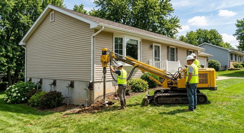 Foundation Raising in Huntingtown, MD