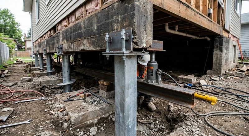 Foundation Raising in Calvert County, MD