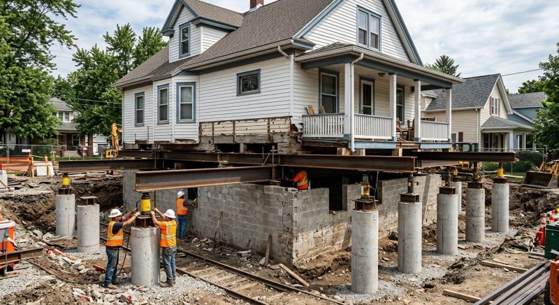 Foundation Raising in Lusby, MD