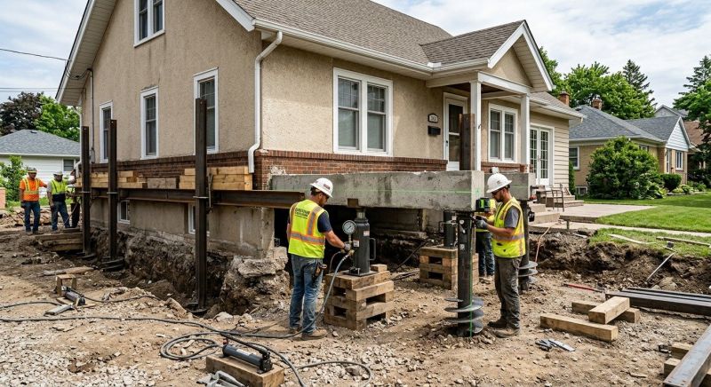 Foundation Releveling in Calvert County, MD