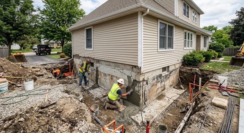 Foundation Restoration in Calvert County, MD
