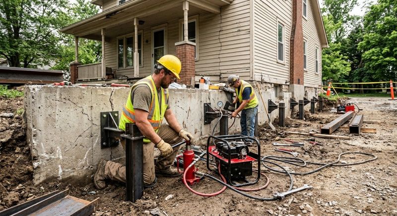 Foundation Stabilizing in Calvert County, MD