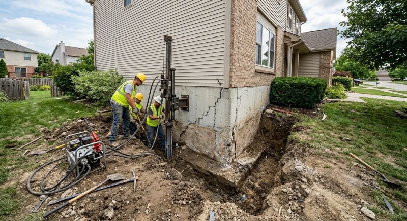 Foundation Stabilizing in Calvert County, MD