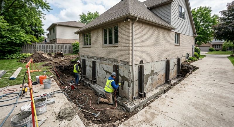 Foundation Structural Repair in Chesapeake Beach, MD