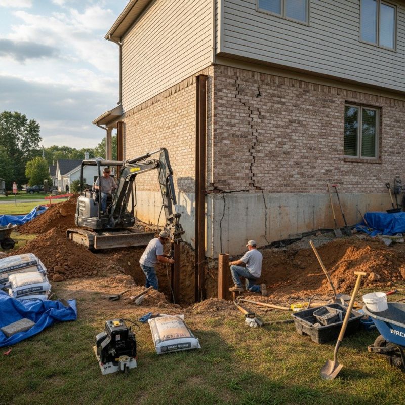 Foundation Structural Repair in Hollywood, MD