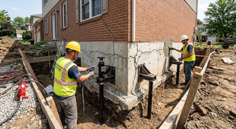 Foundation Structural Repair in Calvert County, MD
