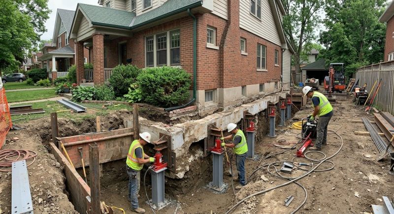 Foundation Underpinning in Calvert County, MD